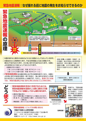 緊急地震速報の原理