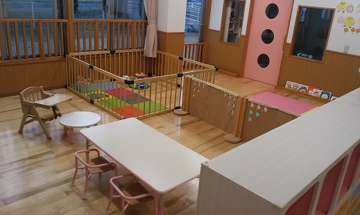 なかざわうじけ１階保育室.JPG